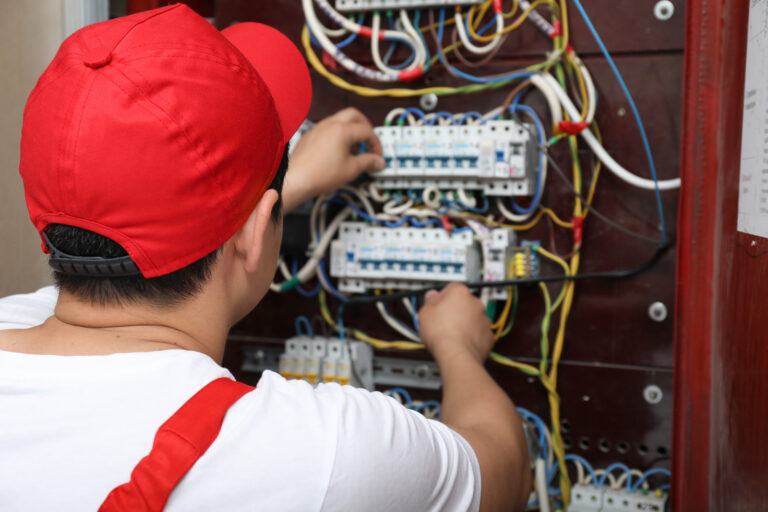 electrical services by a man