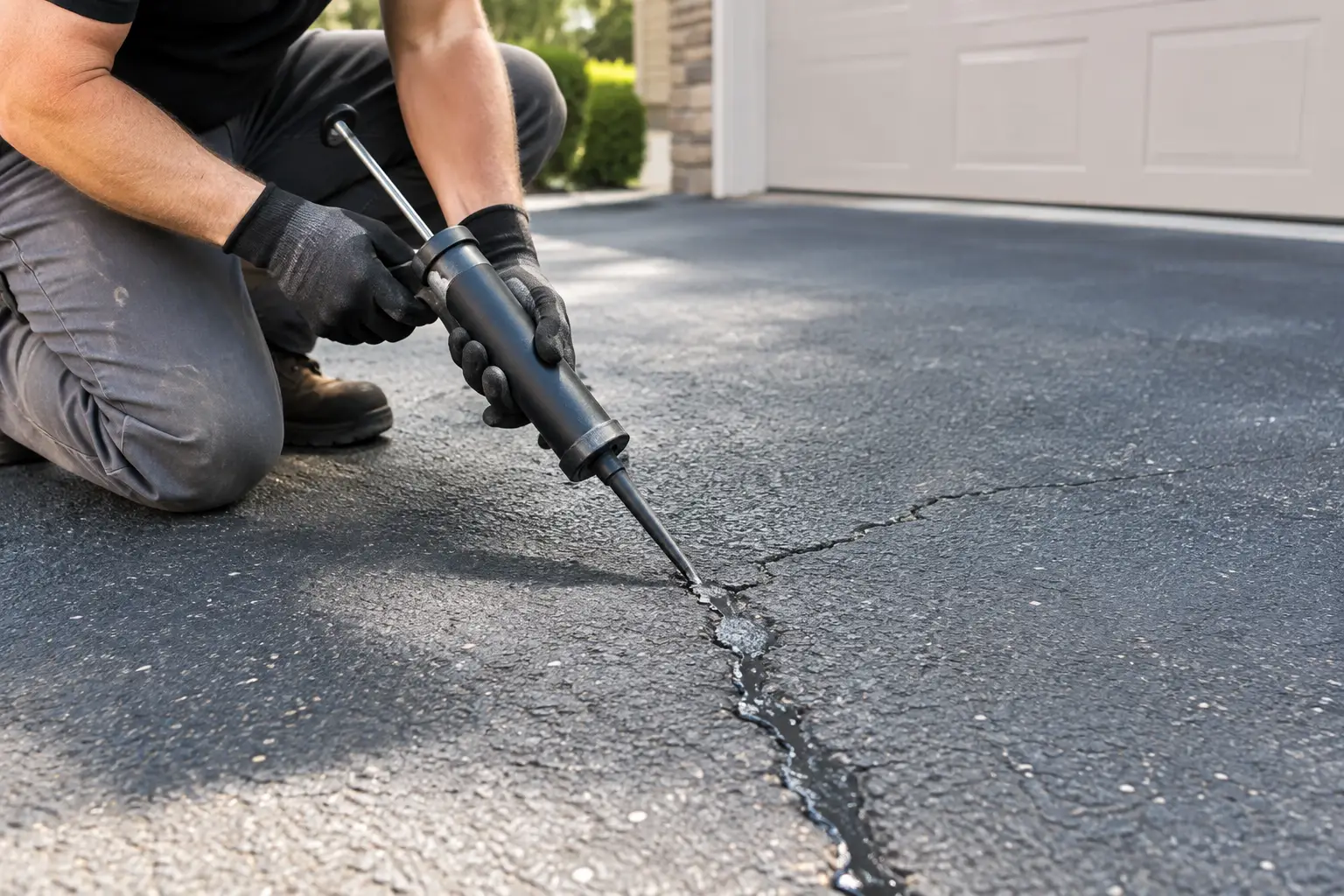 How to Seal Driveway Cracks Before They Spread